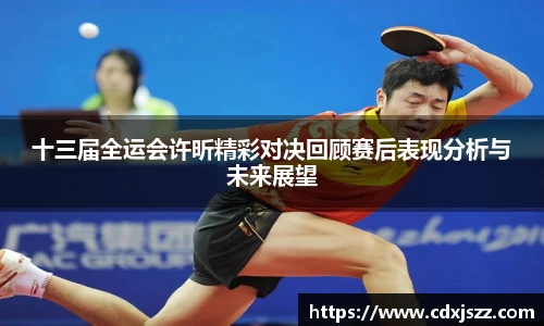 球友体育十三届全运会许昕精彩对决回顾赛后表现分析与未来展望